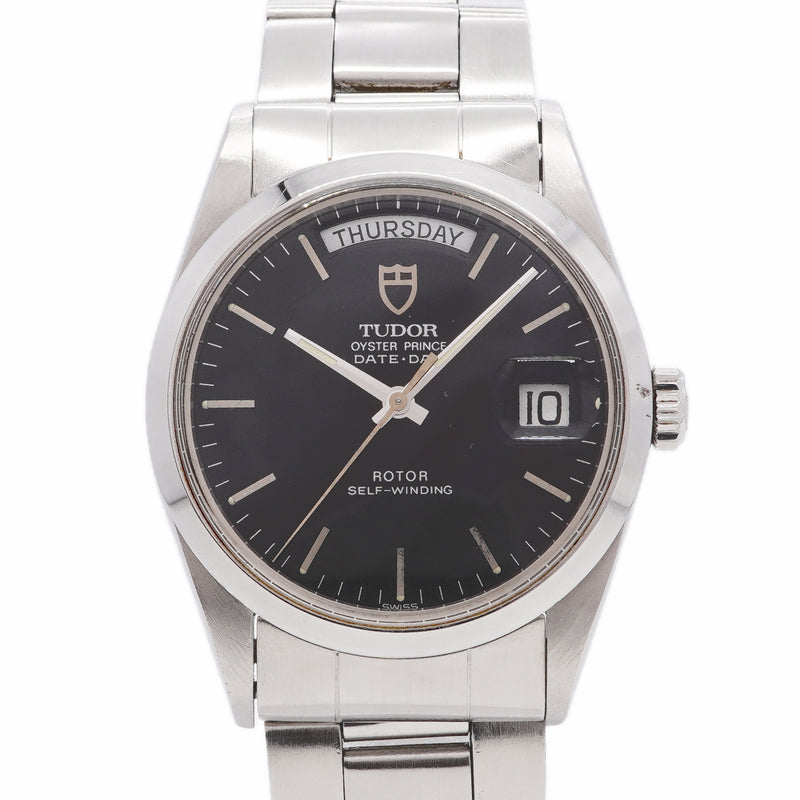 【6wib0145】チュードル オイスタープリンス デイトデイ 94500 黒文字盤【中古】腕時計 メンズ