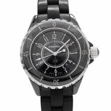 【6wib0153】シャネル J12 H0681 黒文字盤【中古】腕時計 レディース