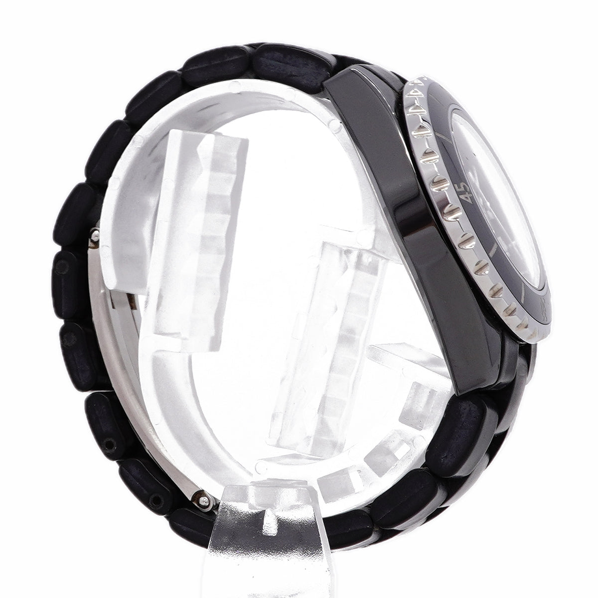 【6wib0153】シャネル J12 H0681 黒文字盤【中古】腕時計 レディース
