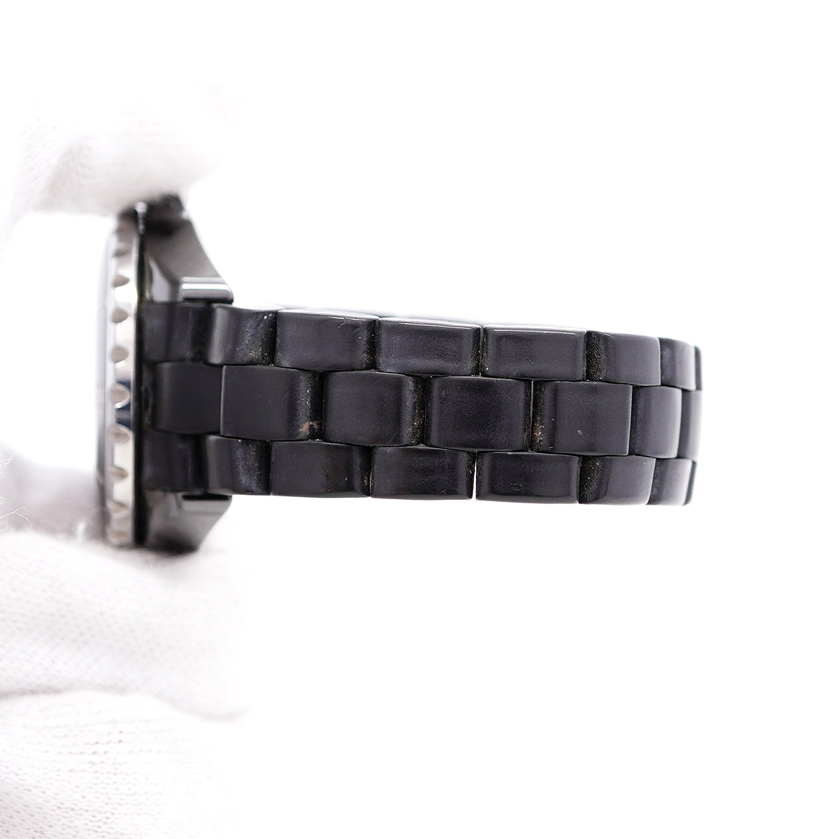 【6wib0153】シャネル J12 H0681 黒文字盤【中古】腕時計 レディース