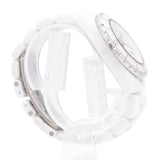 【6wib0154】シャネル J12 12Pダイヤ H1628 白文字盤【中古】腕時計 レディース