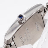 【6wic0177】カルティエ タンクフランセーズ SM W51008Q3 アイボリー文字盤【中古】腕時計 レディース