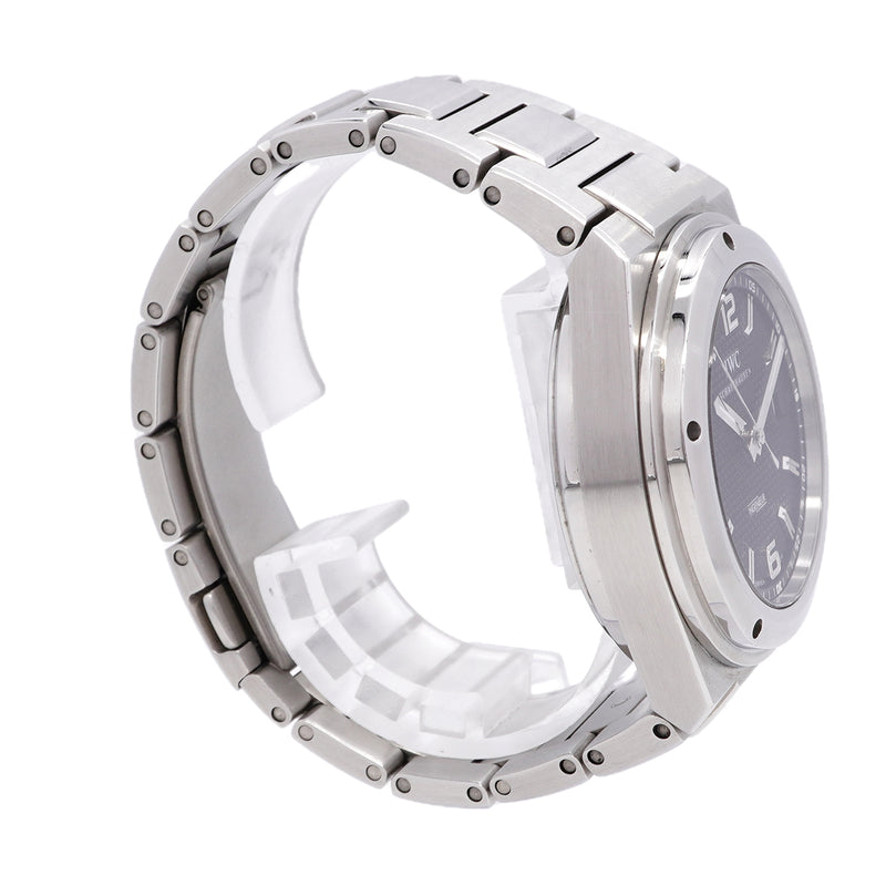 【6wic0185】IWC アイダブリューシー シャフハウゼン インヂュニア IW322701 黒文字盤【中古】腕時計 メンズ