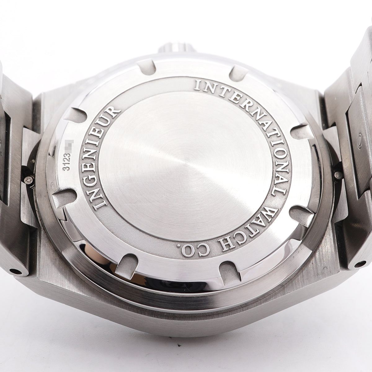 【6wic0185】IWC アイダブリューシー シャフハウゼン インヂュニア IW322701 黒文字盤【中古】腕時計 メンズ