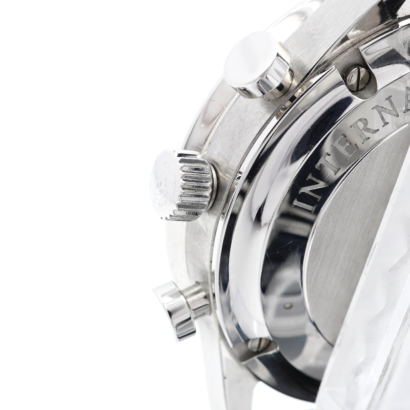 【6wic0205】IWC アイダブリューシー シャフハウゼン ポルトギーゼ クロノグラフ IW371445 シルバー文字盤【中古】腕時計 メンズ