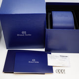 【6wic0210】セイコー グランドセイコー GMT SBGN013/9F86-0AF0 黒文字盤【中古】腕時計 メンズ