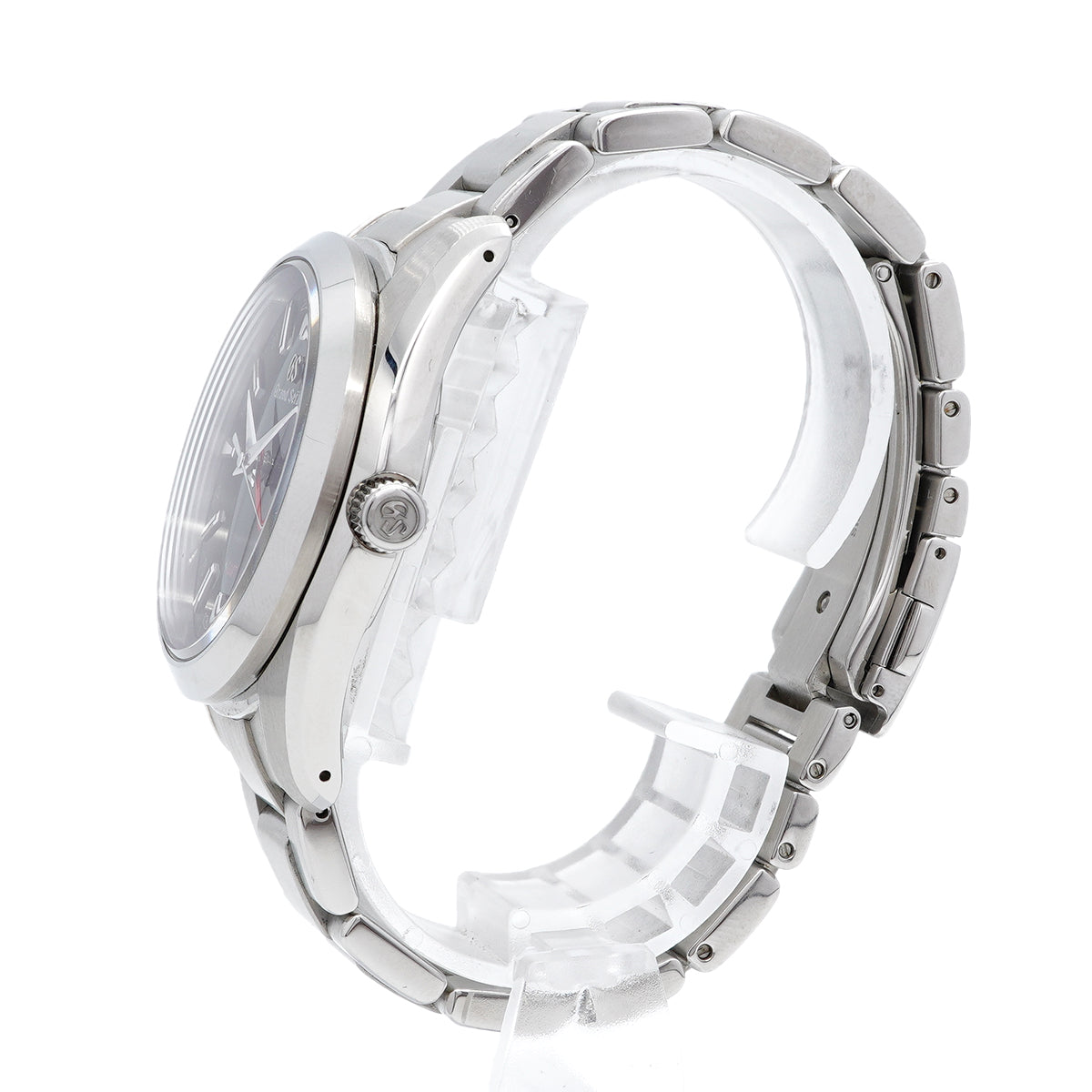 【6wic0210】セイコー グランドセイコー GMT SBGN013/9F86-0AF0 黒文字盤【中古】腕時計 メンズ