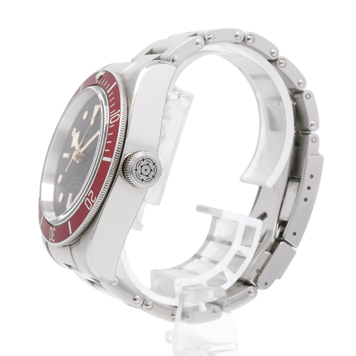 【6wid0242】チュードル ヘリテージ ブラックベイ 79230R 黒文字盤【中古】腕時計 メンズ