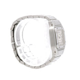 【6wid0244】カルティエ サントスガルべ SM W20044D6 シルバー文字盤【中古】腕時計 レディース