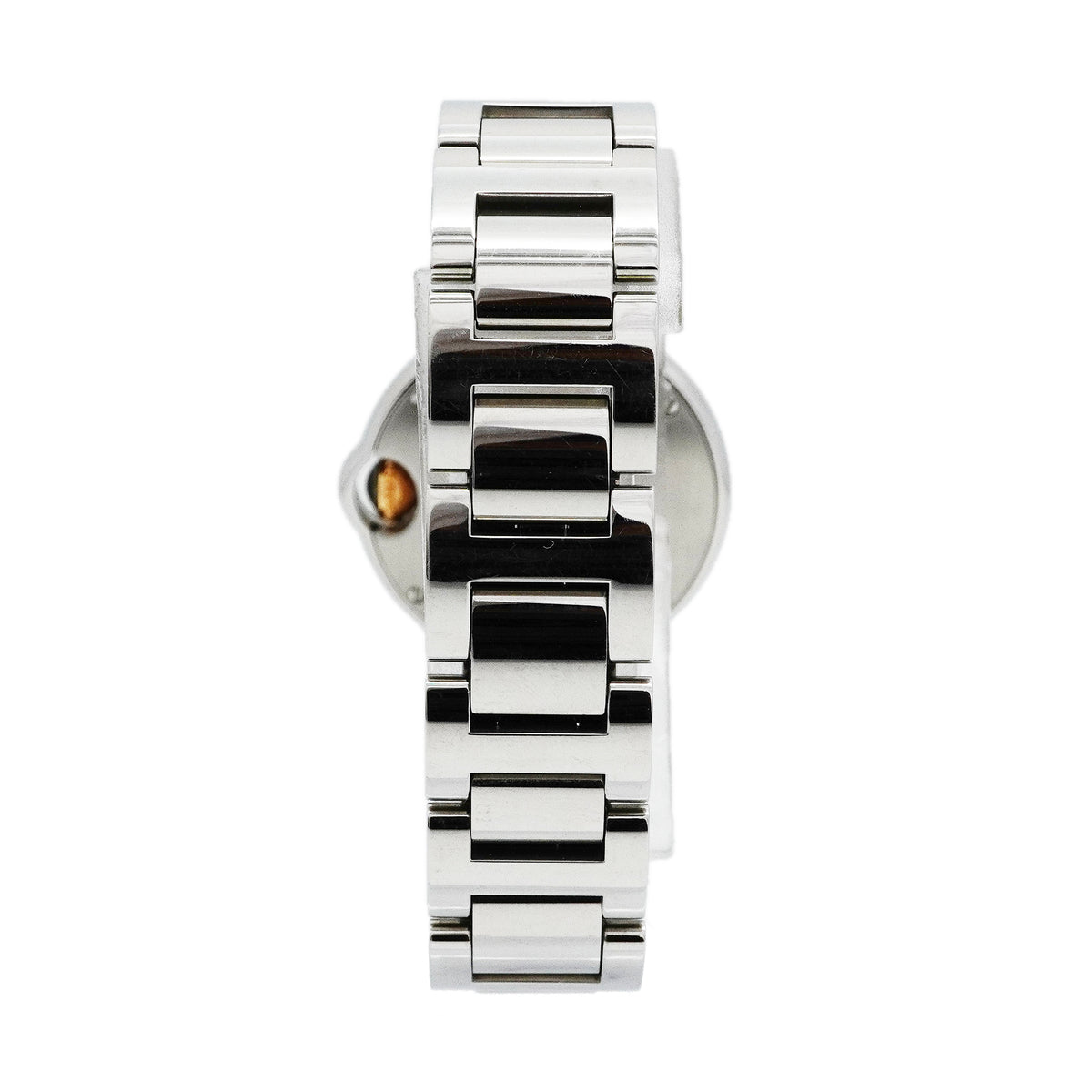 【6wid0248】カルティエ バロンブルー SM W6920034 ピンク文字盤【中古】腕時計 レディース
