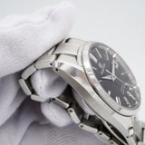 【6wid0252】セイコー グランドセイコー ヘリテージコレクション メカニカルハイビート36000 SBGH205/9S85-00A0 黒文字盤【中古】腕時計 メンズ