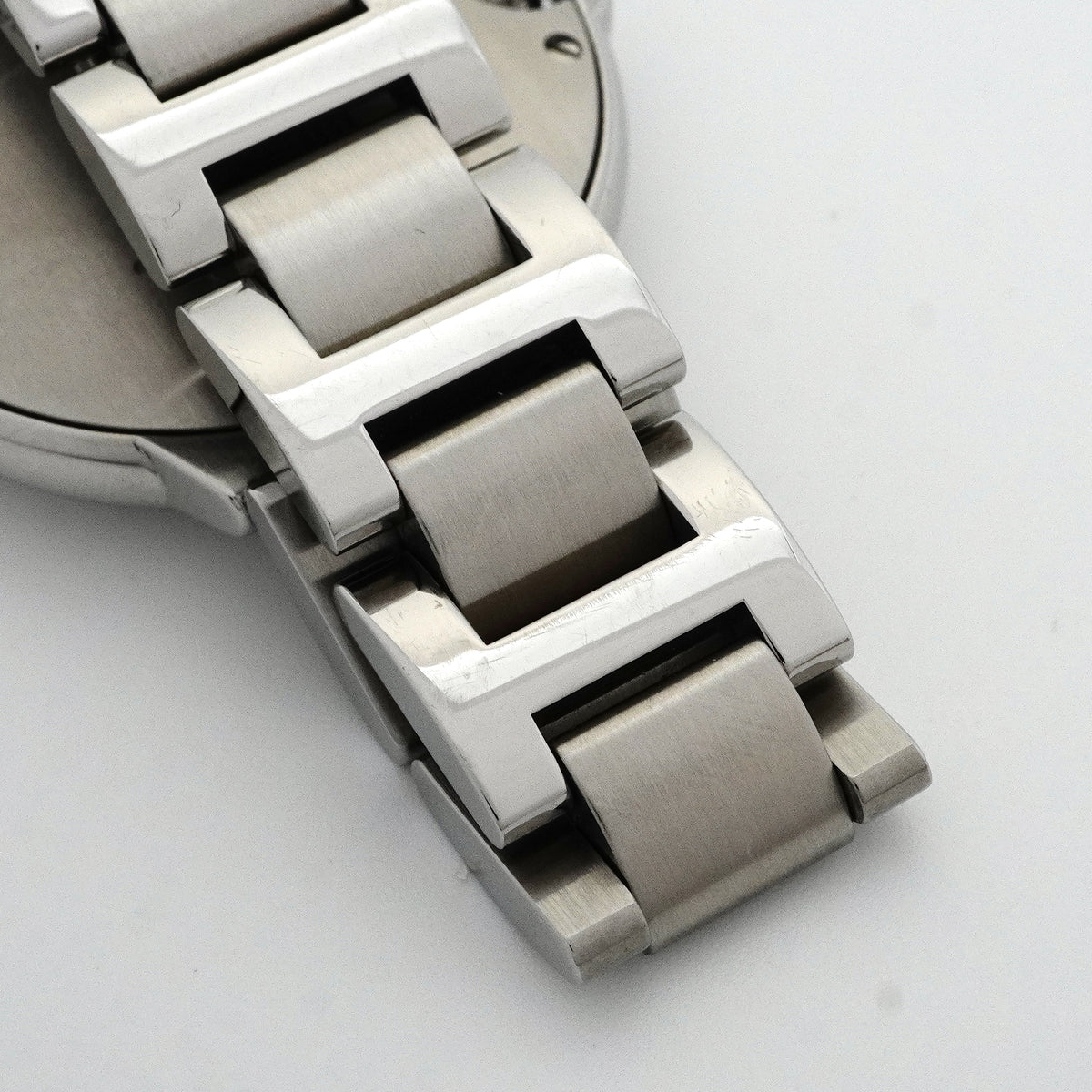 【6wid0254】カルティエ バロンブルー WSBB0044 シルバー文字盤【中古】腕時計 レディース
