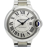 【6wid0254】カルティエ バロンブルー WSBB0044 シルバー文字盤【中古】腕時計 レディース