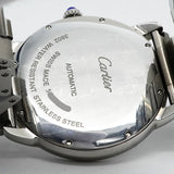 【6wid0256】カルティエ ロンドソロ XL W6701011 シルバー文字盤【中古】腕時計 メンズ