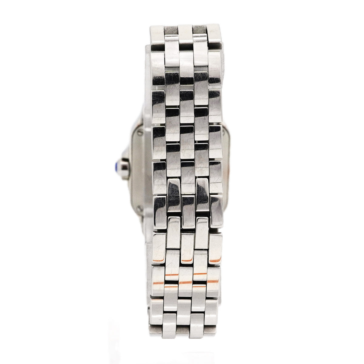 【6wid0258】カルティエ サントス ドゥモワゼル SM W25064Z5 アイボリー文字盤【中古】腕時計 レディース