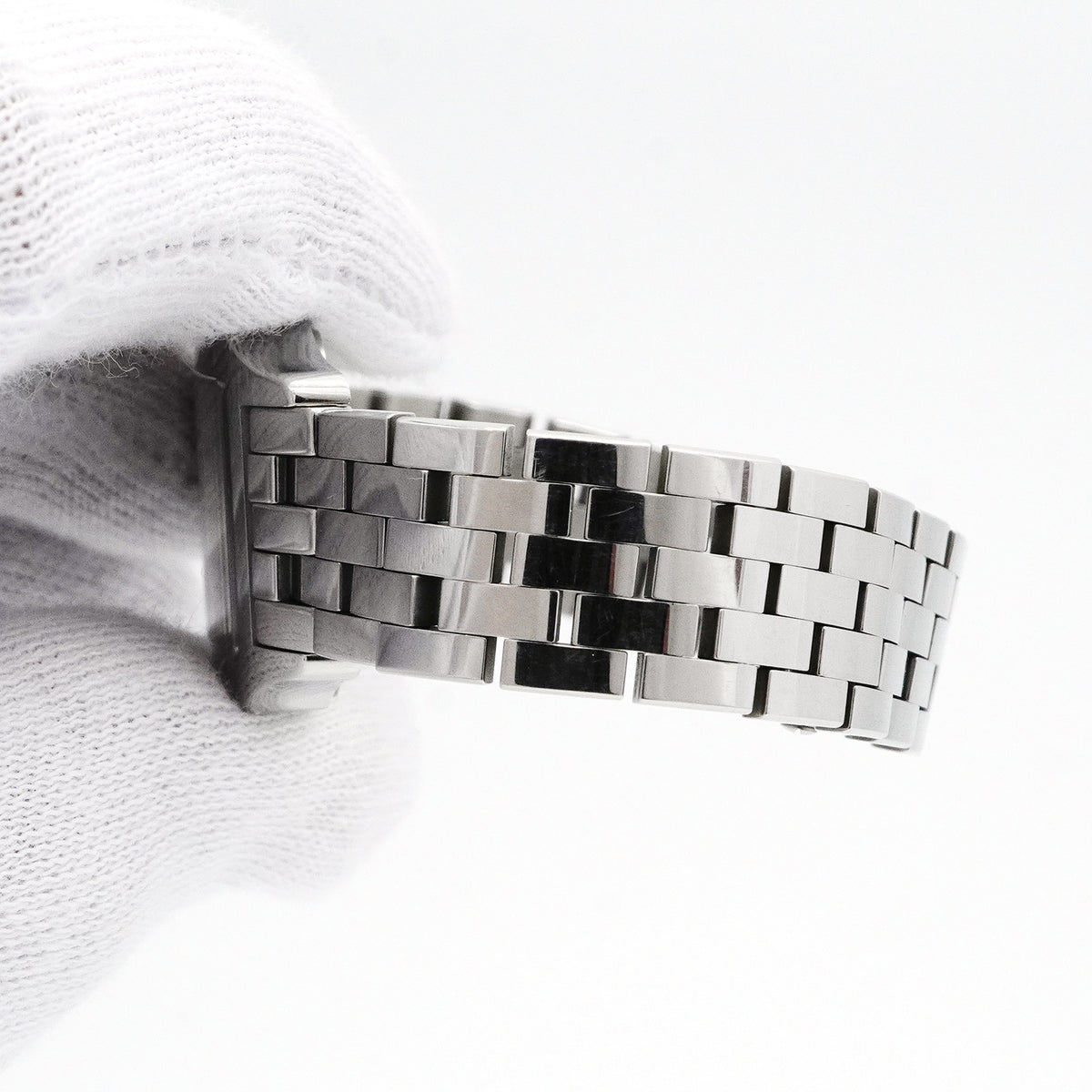 【6wid0258】カルティエ サントス ドゥモワゼル SM W25064Z5 アイボリー文字盤【中古】腕時計 レディース