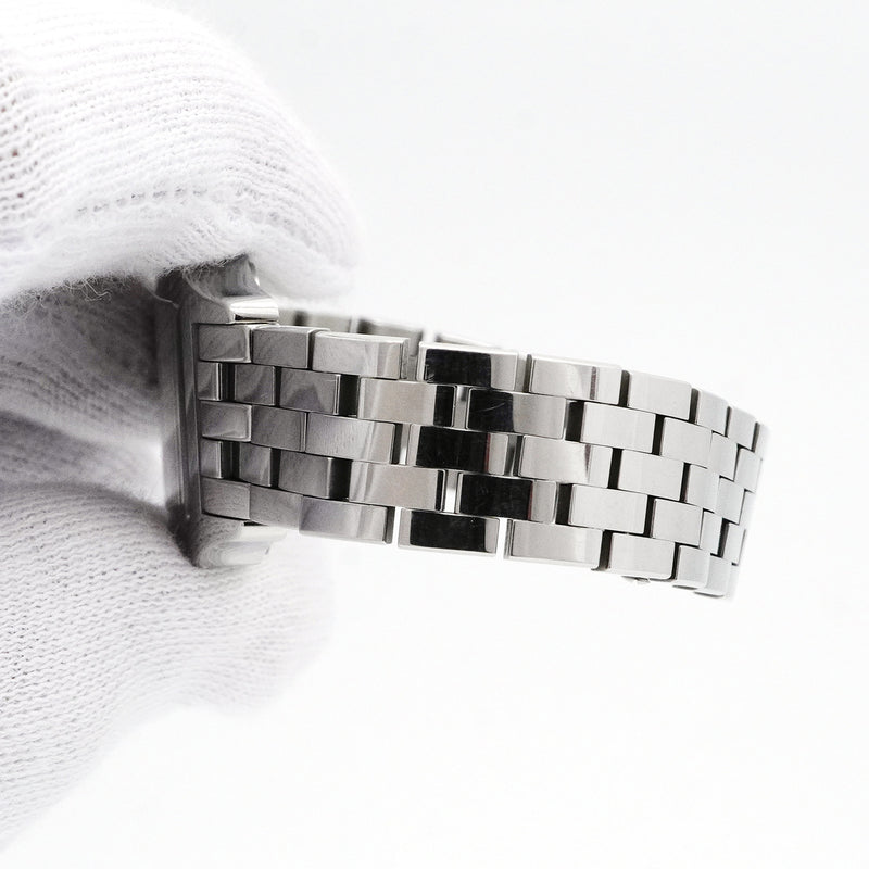 【6wid0258】カルティエ サントス ドゥモワゼル SM W25064Z5 アイボリー文字盤【中古】腕時計 レディース