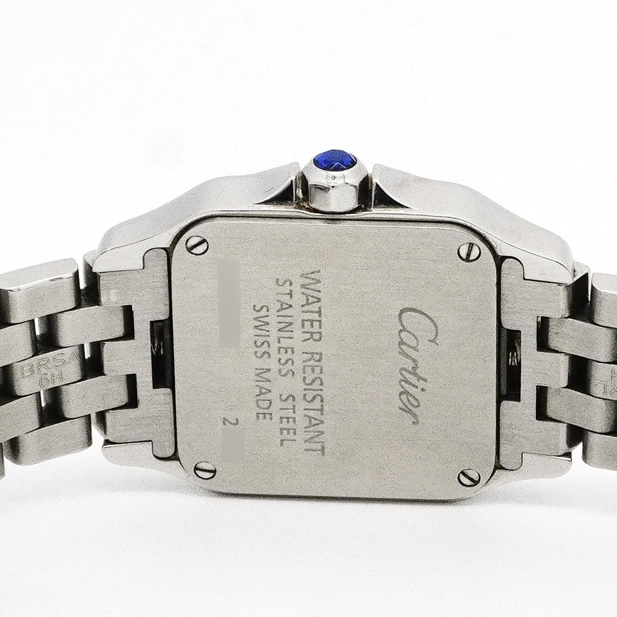 【6wid0258】カルティエ サントス ドゥモワゼル SM W25064Z5 アイボリー文字盤【中古】腕時計 レディース