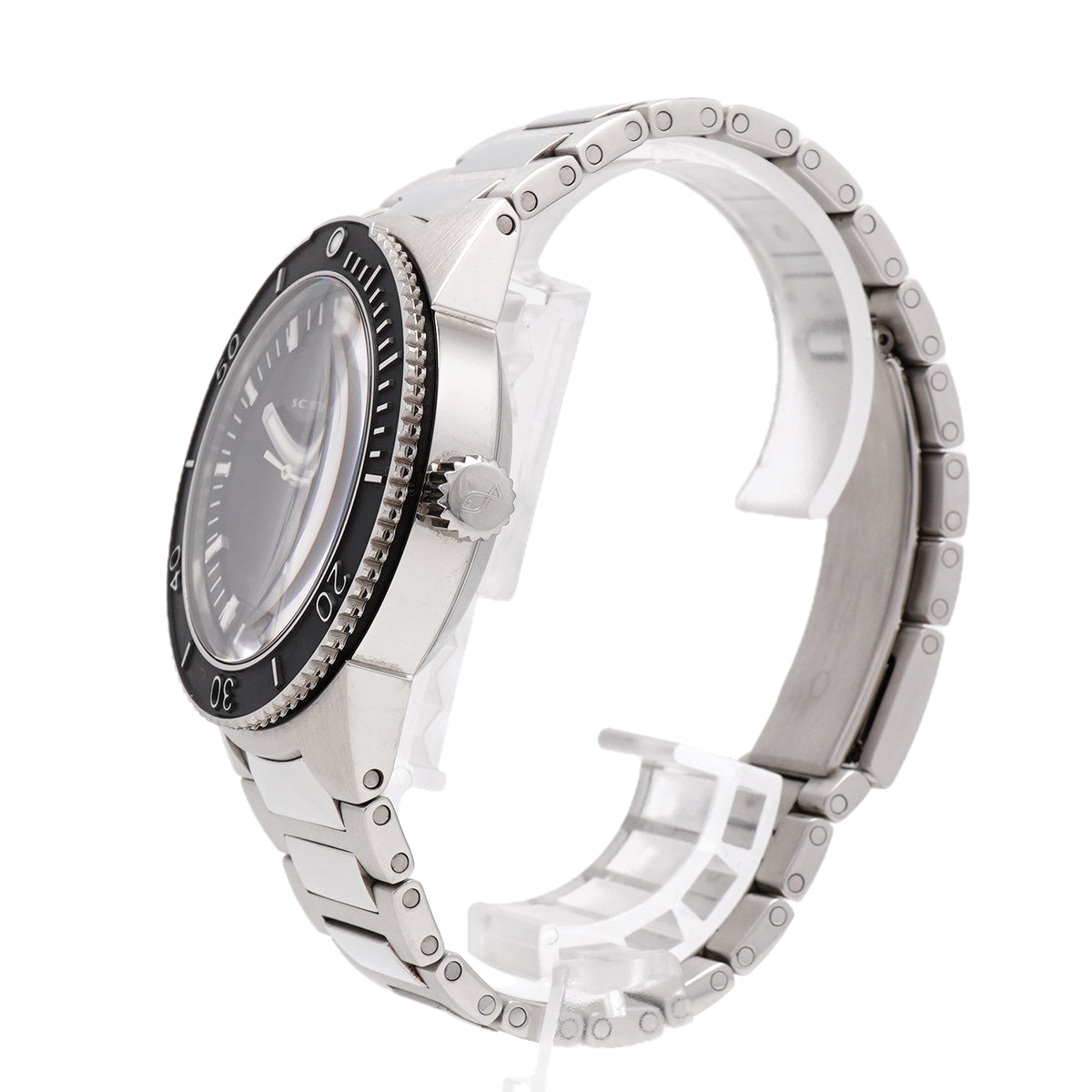 【6wid0281】IWC アイダブリューシー シャフハウゼン GST アクアタイマー IW353602 黒文字盤【中古】腕時計 メンズ