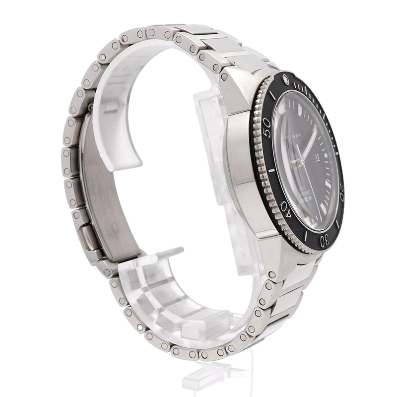 【6wid0281】IWC アイダブリューシー シャフハウゼン GST アクアタイマー IW353602 黒文字盤【中古】腕時計 メンズ