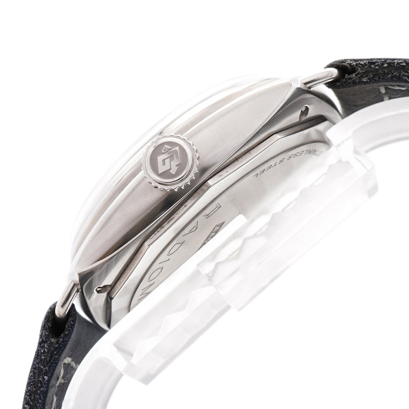【6wid0284】オフィチーネ・パネライ ラジオミール トレ ジョルニ PAM01335 ネイビー文字盤【中古】腕時計 メンズ