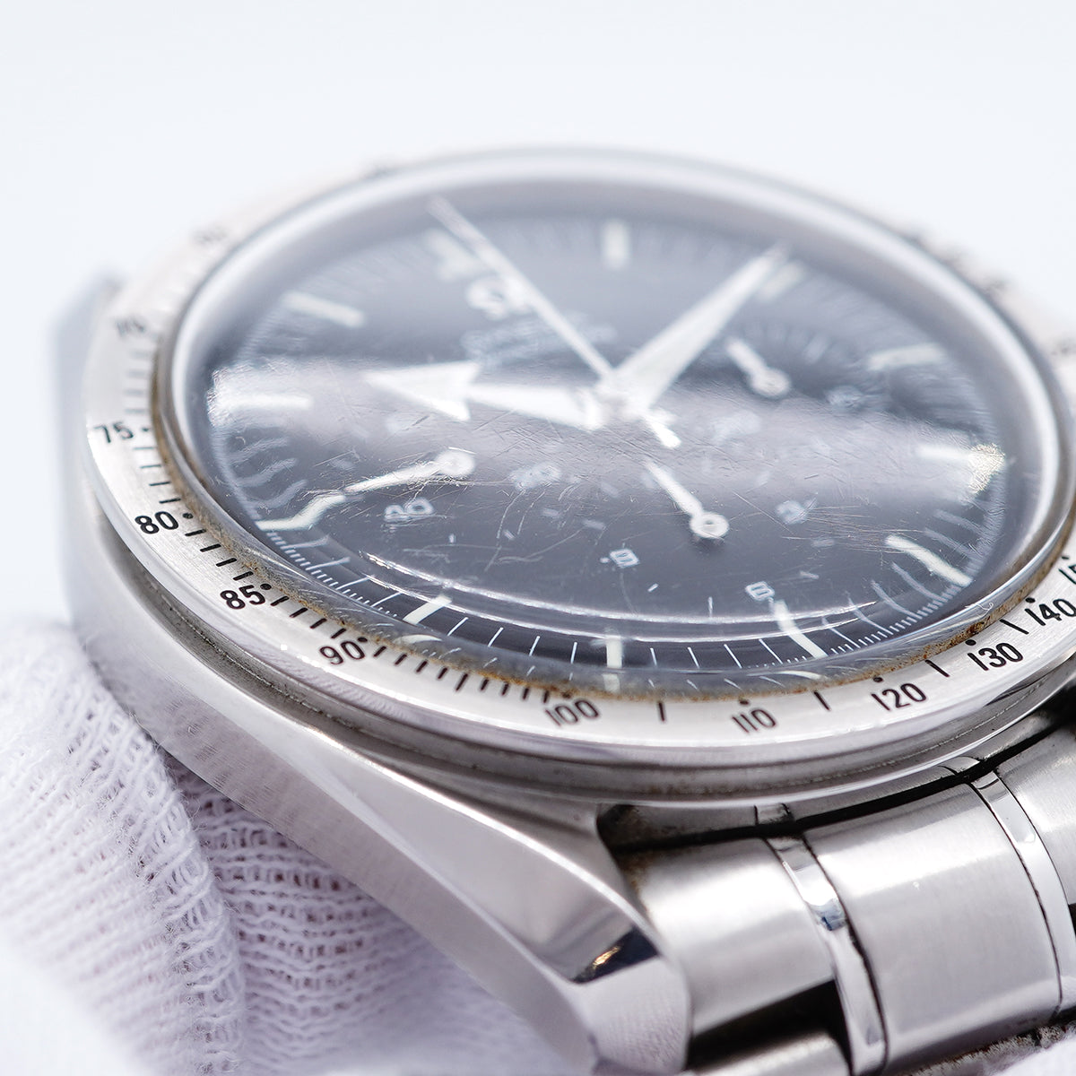 【6wid0290】オメガ スピードマスター ファースト レプリカ 3594.50 黒文字盤【中古】腕時計 メンズ