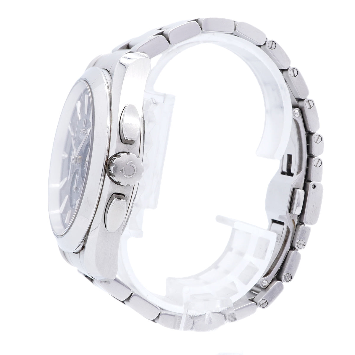 【6wid0291】オメガ シーマスター アクアテラ クロノグラフ 231.10.44.50.06.001 グレー文字盤【中古】腕時計 メンズ
