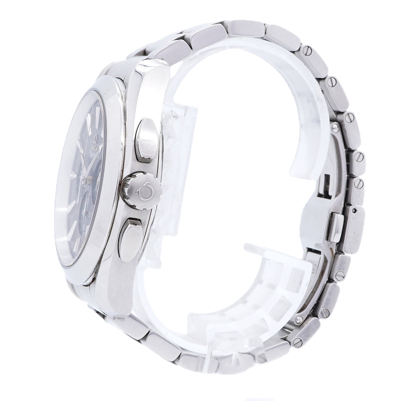【6wid0291】オメガ シーマスター アクアテラ クロノグラフ 231.10.44.50.06.001 グレー文字盤【中古】腕時計 メンズ