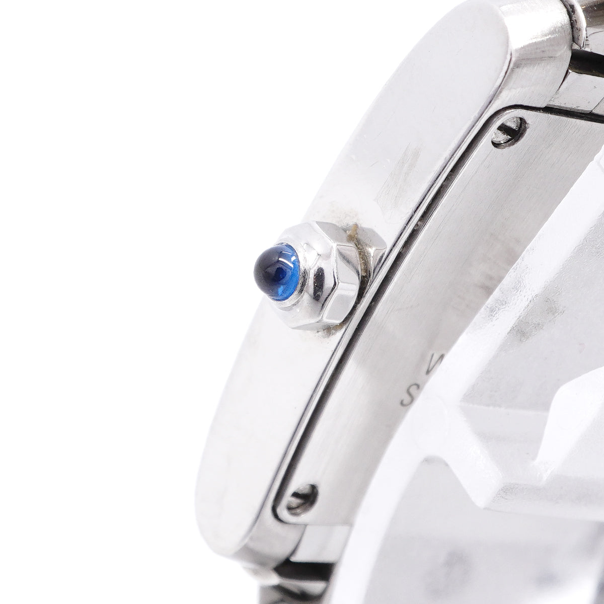 【6wid0292】カルティエ タンクフランセーズ SM W51008Q3 アイボリー文字盤【中古】腕時計 レディース