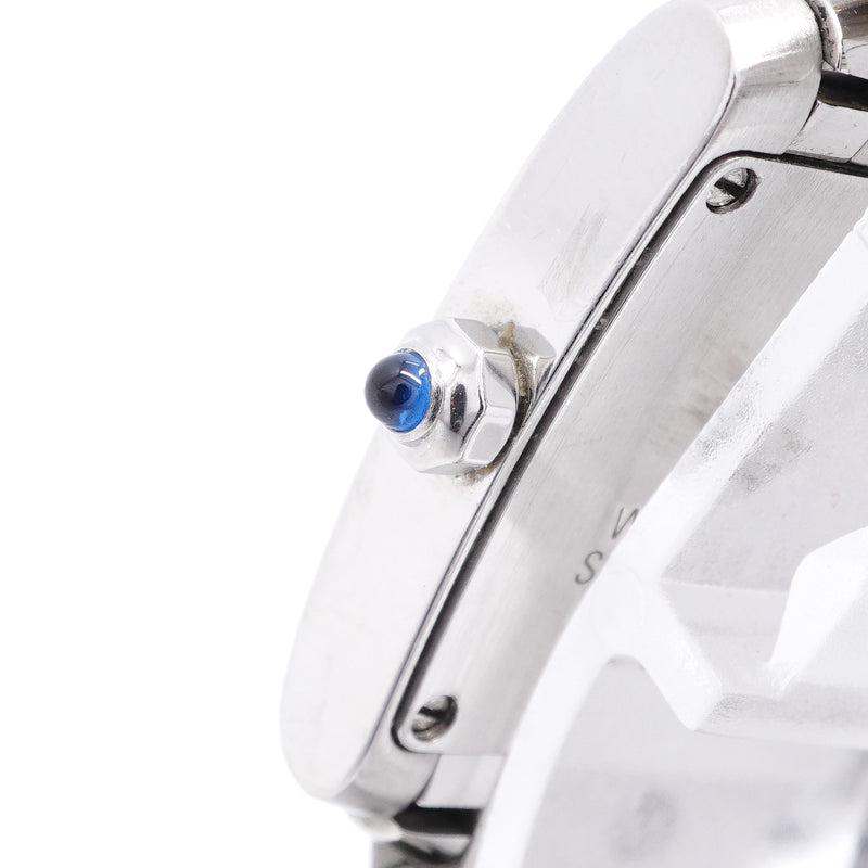 【6wid0292】カルティエ タンクフランセーズ SM W51008Q3 アイボリー文字盤【中古】腕時計 レディース