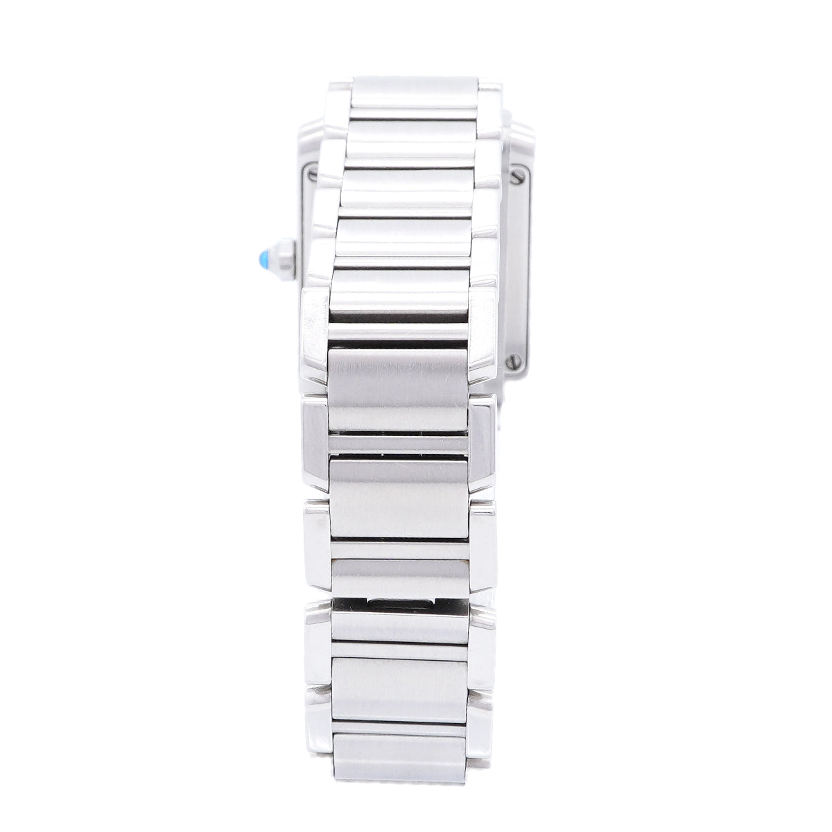 【6wid0292】カルティエ タンクフランセーズ SM W51008Q3 アイボリー文字盤【中古】腕時計 レディース