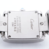 【6wid0292】カルティエ タンクフランセーズ SM W51008Q3 アイボリー文字盤【中古】腕時計 レディース