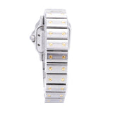 【6wid0297】カルティエ サントスガルベ SM W20057C4 シルバー文字盤【中古】腕時計 レディース