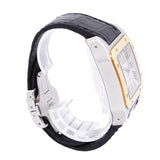 【6wid0308】カルティエ サントス100 LM W20072X7 シルバー文字盤【中古】腕時計 メンズ