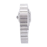 【6wid0309】カルティエ サントスガルベ SM W20056D6 シルバー文字盤【中古】腕時計 レディース