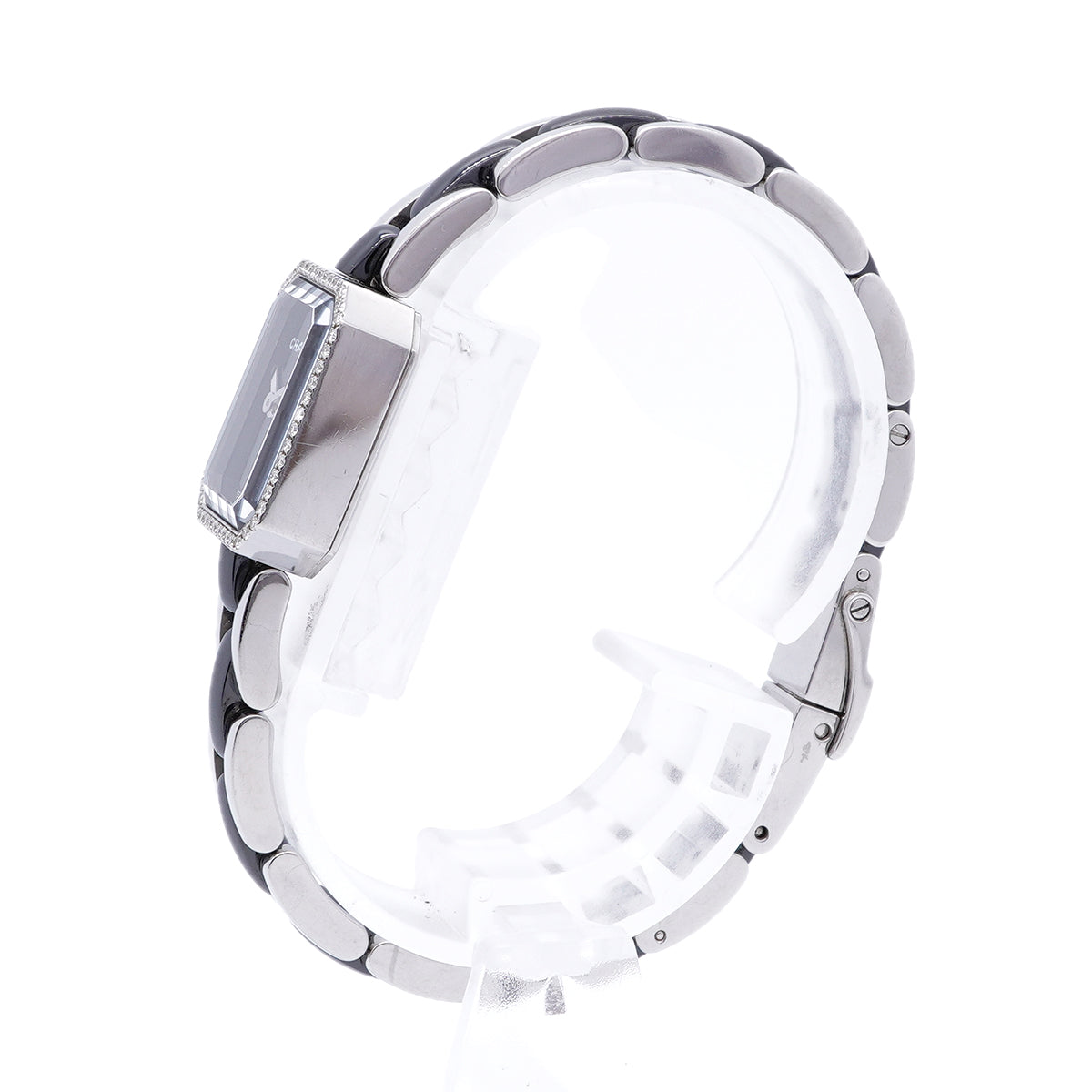 【6wid0312】シャネル プルミエール H2163 黒文字盤【中古】腕時計 レディース