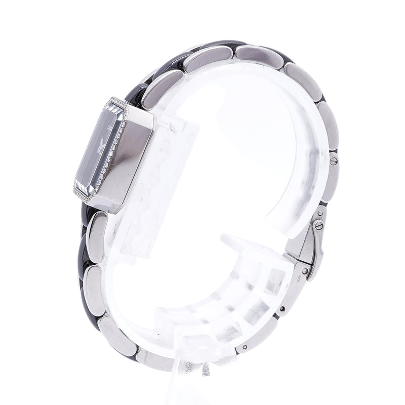 【6wid0312】シャネル プルミエール H2163 黒文字盤【中古】腕時計 レディース