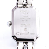 【6wid0313】シャネル プルミエール M H1639 白文字盤【中古】腕時計 レディース