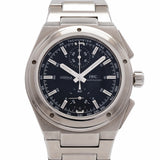 【6wka0014】IWC アイダブリューシー シャフハウゼン インヂュニア クロノグラフ IW372501 黒文字盤【中古】腕時計 メンズ