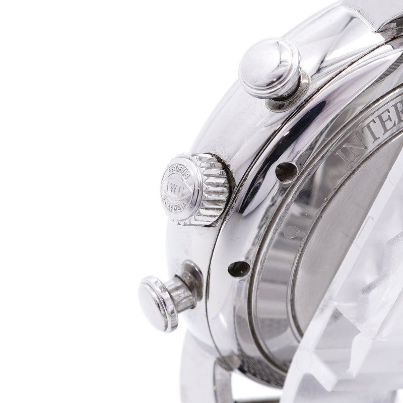 【6wka0021】IWC アイダブリューシー シャフハウゼン ポートフィノ クロノグラフ IW391010 黒文字盤【中古】腕時計 メンズ