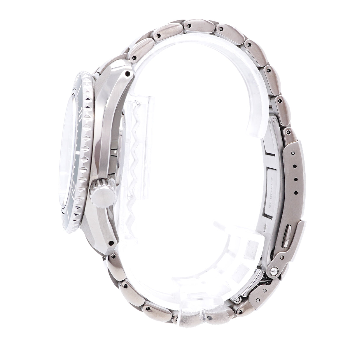 【6wka0062】セイコー プロスペックス ダイバースキューバ GMT SBEJ009/6R54-00D0 グリーン文字盤【中古】腕時計 メンズ