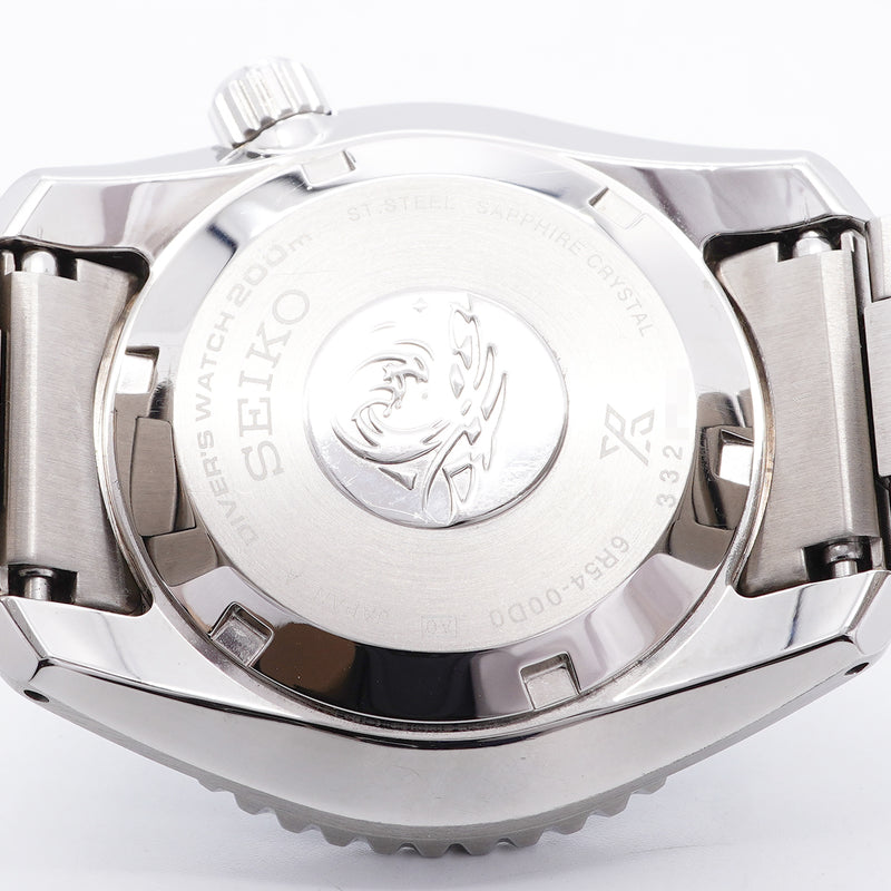 【6wka0062】セイコー プロスペックス ダイバースキューバ GMT SBEJ009/6R54-00D0 グリーン文字盤【中古】腕時計 メンズ