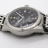【6wkb0089】IWC アイダブリューシー シャフハウゼン マークXII IW442102 黒文字盤【中古】腕時計 レディース