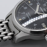 【6wkb0089】IWC アイダブリューシー シャフハウゼン マークXII IW442102 黒文字盤【中古】腕時計 レディース
