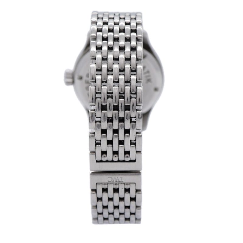 【6wkb0089】IWC アイダブリューシー シャフハウゼン マークXII IW442102 黒文字盤【中古】腕時計 レディース