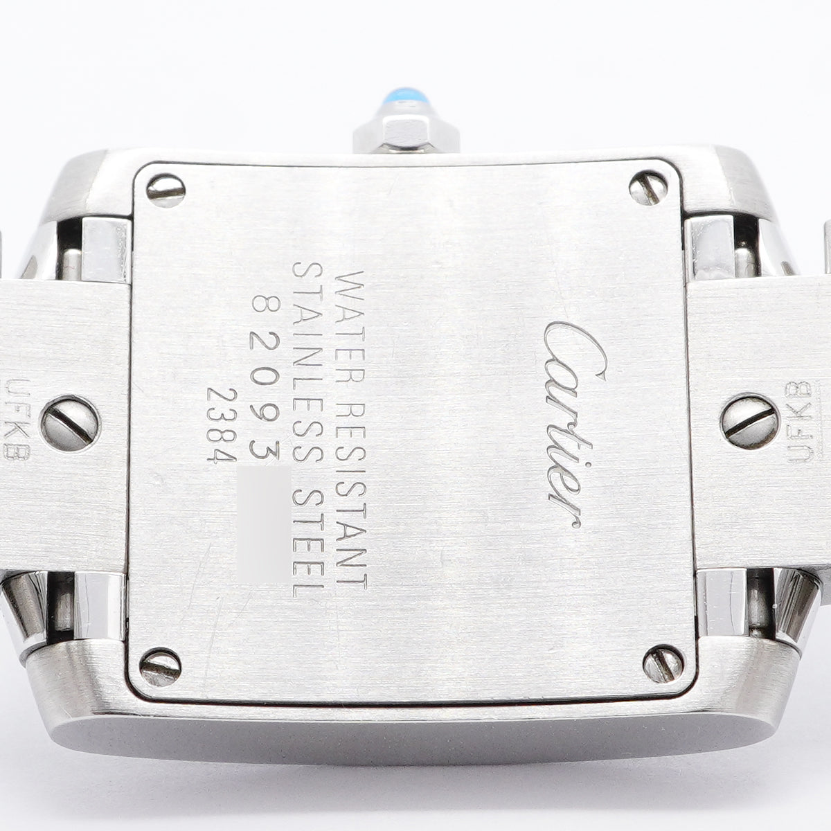 【6wkc0142】カルティエ タンクフランセーズ SM W51008Q3 アイボリー文字盤【中古】腕時計 レディース