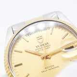 【6wkc0144】チュードル オイスタープリンス デイトデイ 94613 ゴールド文字盤【中古】腕時計 メンズ
