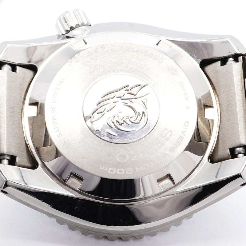 【6wkc0152】セイコー プロスペックス ダイバースキューバ GMT SBEJ011/6R54-00D0 黒文字盤【中古】腕時計 メンズ