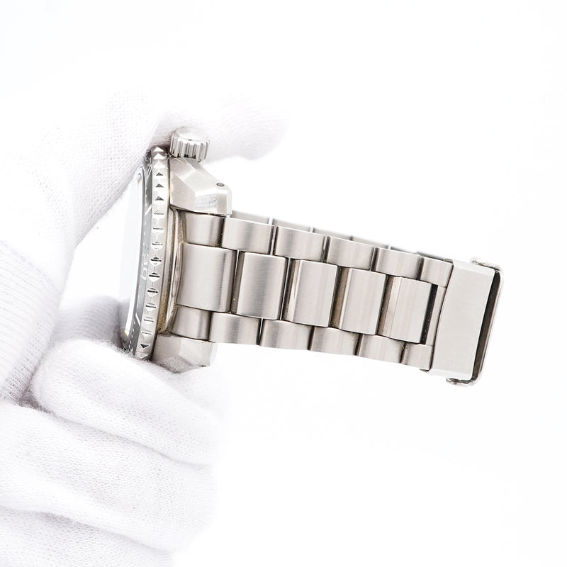 【6wkc0154】セイコー プロスペックス ダイバースキューバ GMT SBEJ009/6R54-00D0 グリーン文字盤【中古】腕時計 メンズ
