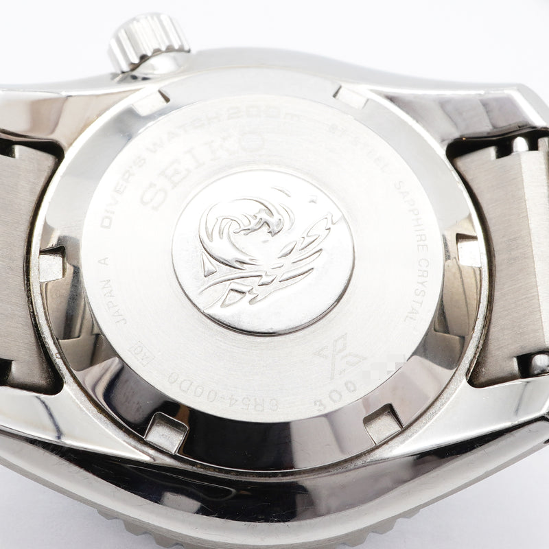 【6wkc0154】セイコー プロスペックス ダイバースキューバ GMT SBEJ009/6R54-00D0 グリーン文字盤【中古】腕時計 メンズ